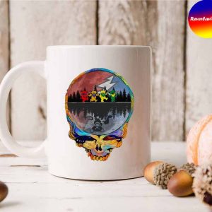 Colorful Grateful Dead Steal Your Face Dancing Bear Mug