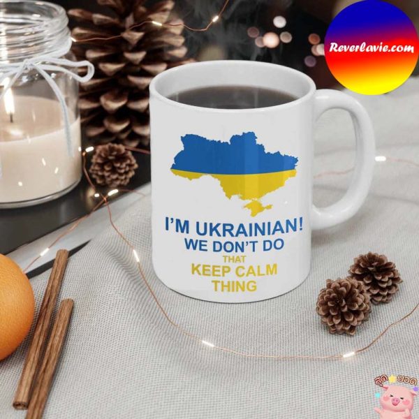 Cool Ukrainian Coffee Mug Ukraine Flag Mug Gift
