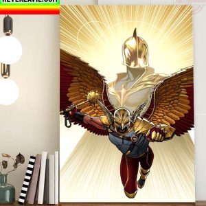 DC Comics Black Adam Official Covers Hawkman Home Decor Poster Canvas