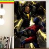 DC Comics Black Adam Official Covers Hawkman Home Decor Poster Canvas