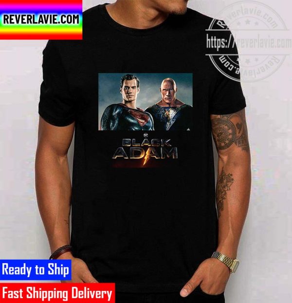 DC Comics Superman And Black Adam In Movie Unisex T-Shirt