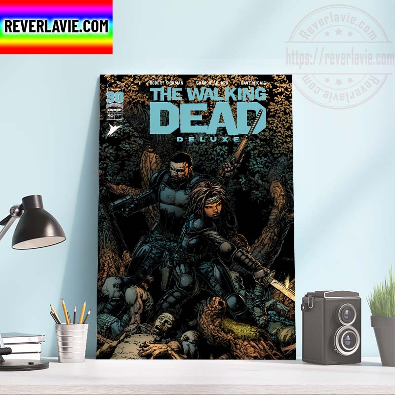 DC Comics The Walking Dead Deluxe 45 Home Decor Poster Canvas DC Comics The Walking Dead Deluxe 45 Home Decor Poster Canvas