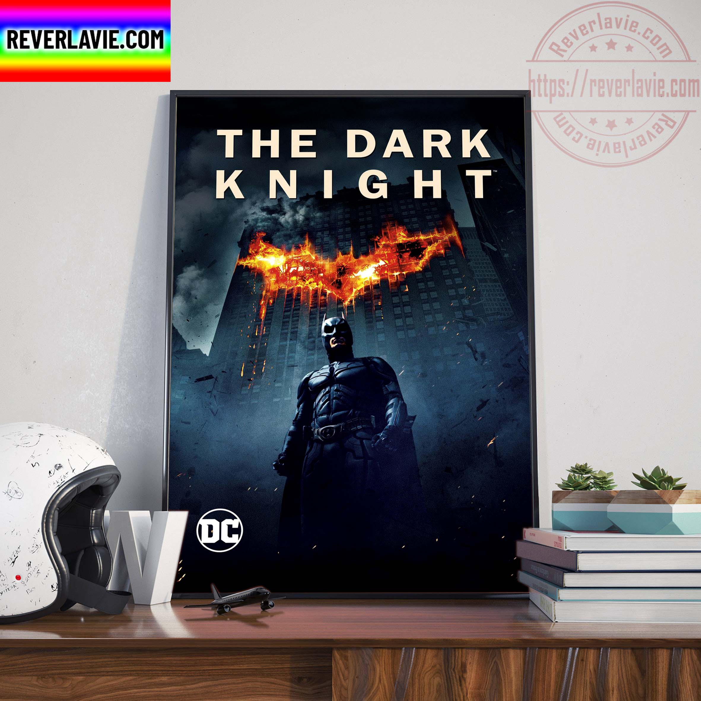 DC The Dark Knight Batman Released In Theaters 14 Years Ago Home Decor Poster Canvas DC The Dark Knight Batman Released In Theaters 14 Years Ago Home Decor Poster Canvas