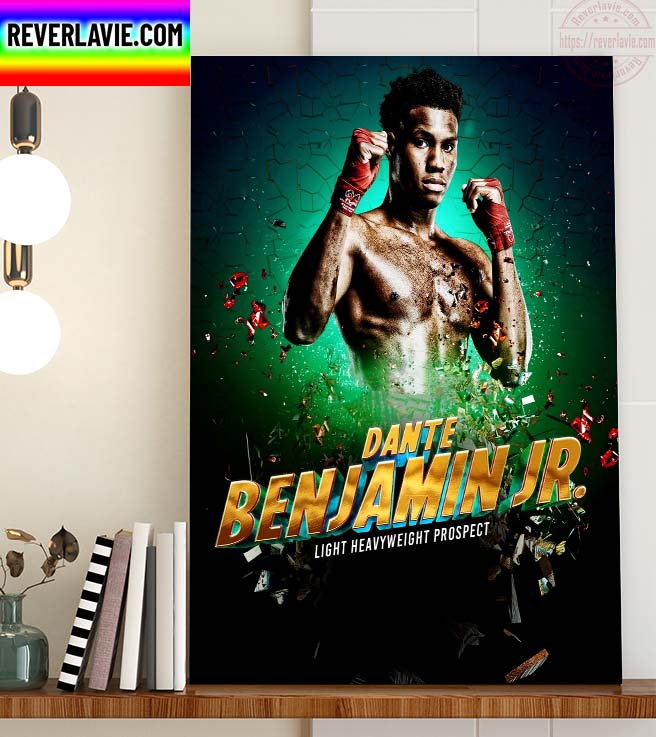 Dante Benjamin Jr Light Heavyweight Prospect Home Decor Poster Canvas Dante Benjamin Jr Light Heavyweight Prospect Home Decor Poster Canvas