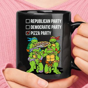 Democratic Party Republican Party Pizza Party Mug