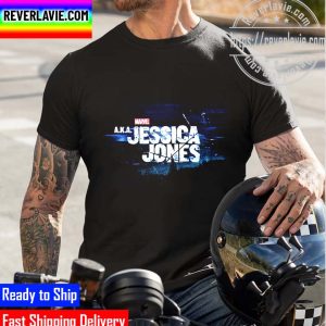 Disney+ Marvel Studios Jessica Jones Title Card To A.K.A Jessica Jones Unisex T-Shirt
