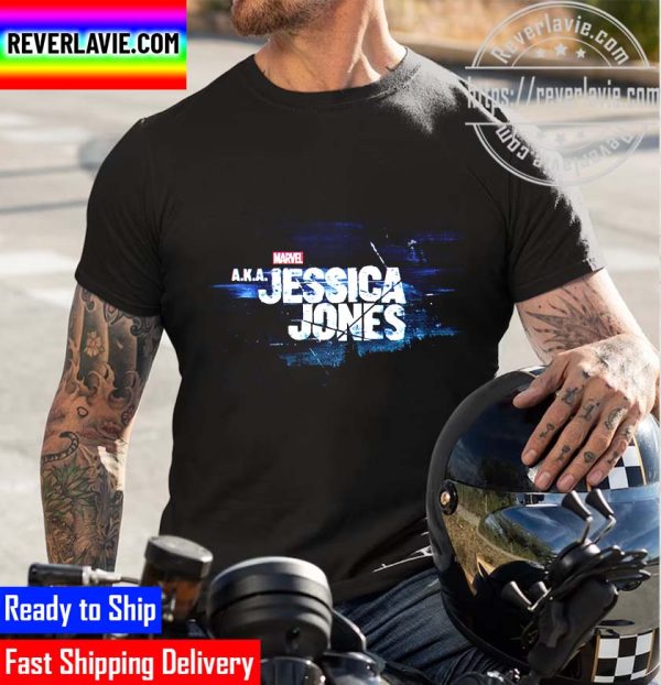 Disney+ Marvel Studios Jessica Jones Title Card To A.K.A Jessica Jones Unisex T-Shirt