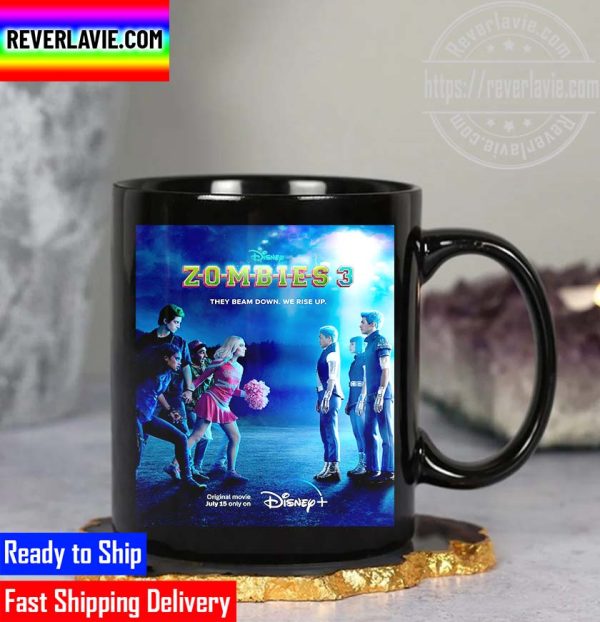 Disney+ Zombies 3 They Beam Down We Rise Up Style Coffee Mug