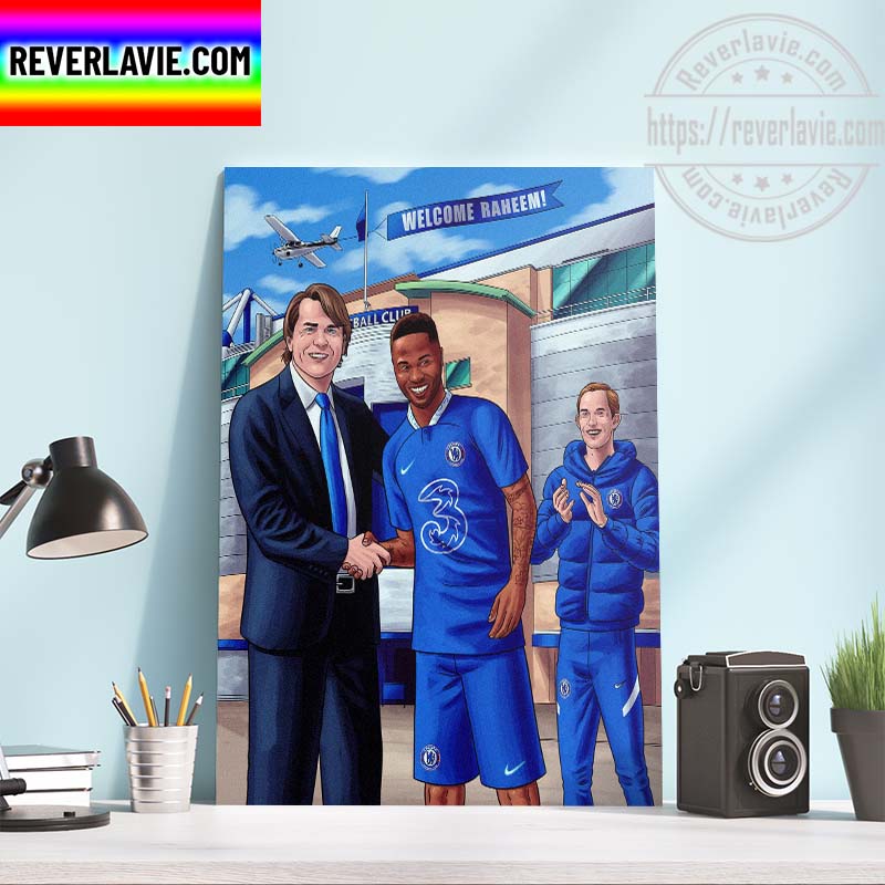 EPL Chelsea Sign Raheem Sterling From Manchester City Home Decor Poster Canvas EPL Chelsea Sign Raheem Sterling From Manchester City Home Decor Poster Canvas