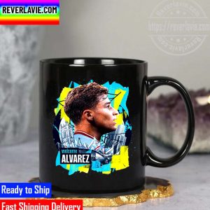EPL Manchester City Signed Julian Alvarez Mug