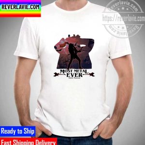 Eddie Munson Most Metal Ever Unisex T-Shirt