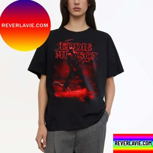 Eddie Munson Playing Guitar Stranger Things Unisex T-Shirt