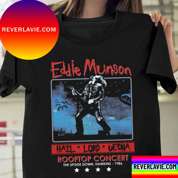 Eddie Munson Rock Metal Concert 1986 Unisex T-Shirt