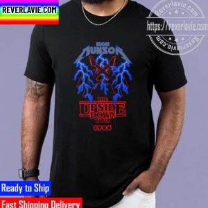 Eddie Munson The Upside Down Tour 1986 Shirt