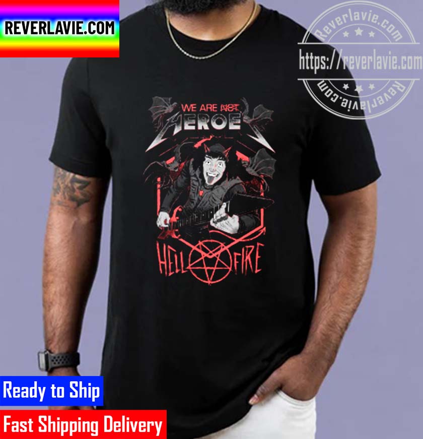 Eddie Munson We Are Hero Unisex T-Shirt Eddie Munson We Are Hero Unisex T-Shirt