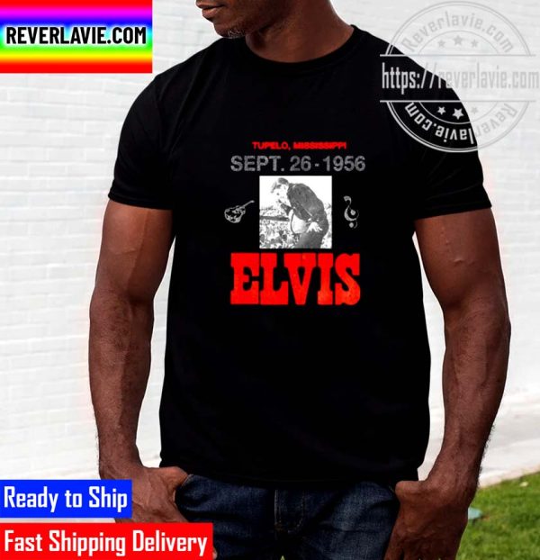 Elvis Presley 1956 Mississippi Concert Unisex T-Shirt