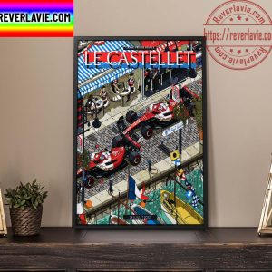 F1 French GP Alfa Romeo Orlen Le Castellet Home Decor Poster Canvas