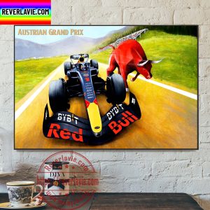 F1 Oracle Red Bull Racing Austrian GP Home Decor Poster Canvas