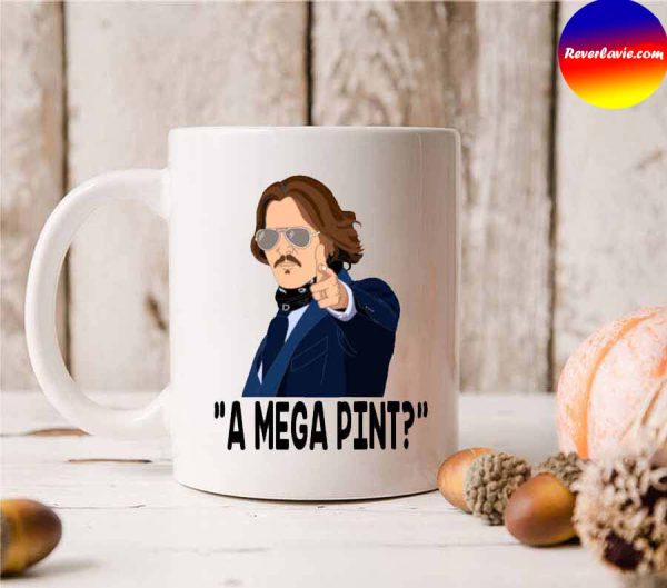 Funny Johnny Depp A Mega Pint Mug