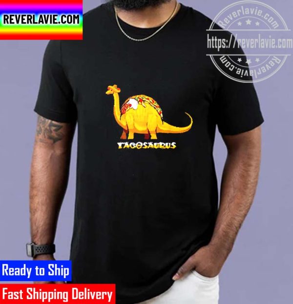 Funny Tacosaurus Dinosaur Taco Unisex T-Shirt