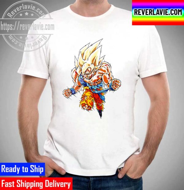 Goku SSJ – Dragon Ball 1991 Fan Art Unisex T-Shirt