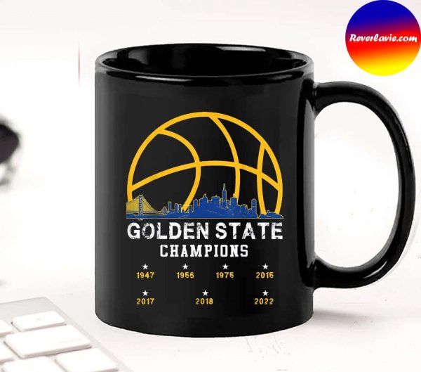 Golden State GSW World Champions Warriors Finals Trophy 2022 Mug