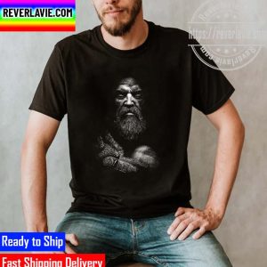 Gowr Kratos Black And White Unisex T-Shirt
