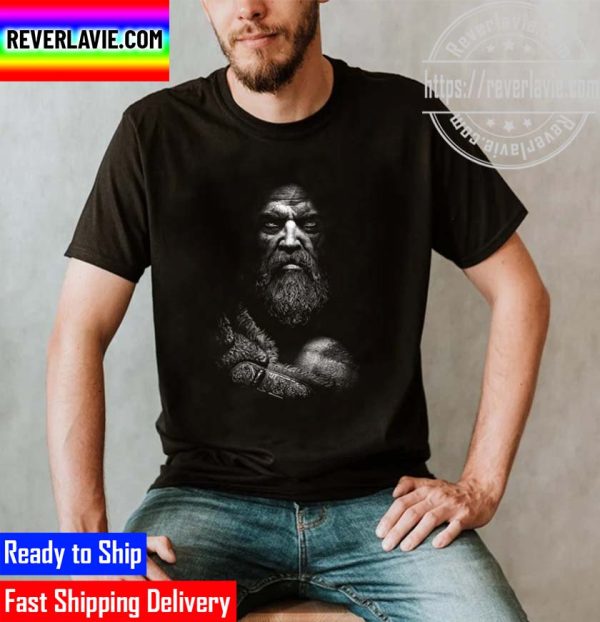 Gowr Kratos Black And White Unisex T-Shirt