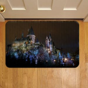 Harry Potter Hogwarts Castle Step Mat Doormat Foot Door Rug Mat Doormat