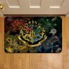 Harry Potter Hogwarts Crest Harry Potter Rug Doormat Foot Door Mat Steps Doormat