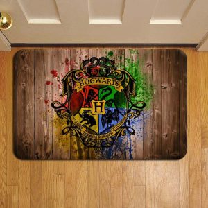 Harry PotterHogwarts Crest Harry Potter Doormat Foot Rug Door Mat Steps Doormat