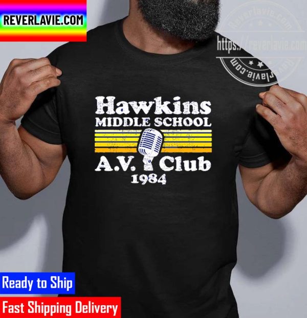 Hawkins Middle School A V Club Essential T-Shirt