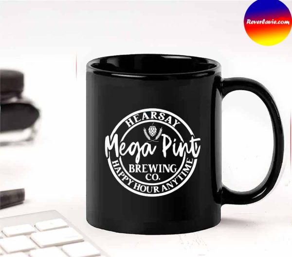 Hearsay Isnt Happy Hour Anytime Mega Pint Johnny Depp Mug