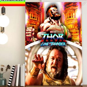 Hercules In Thor Love And Thunder Home Decor Poster Canvas