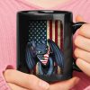 Houston Texans American Flag Mug