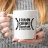 I Teach Kids To Hit And Steal Baseball Coach Mug