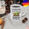 I Use Sarcasm At Work Baby Yoda Mug