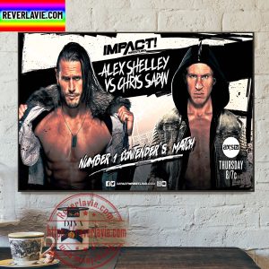 Impact Wrestling Alex Shelley vs Chris Sabin Home Decor Poster Canvas