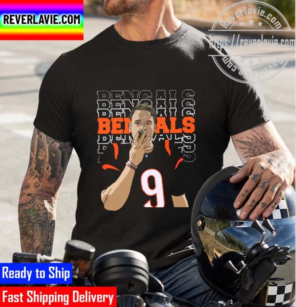 Joe Burrow 9 Bengals Shirt For Real Fans Unisex T-Shirt