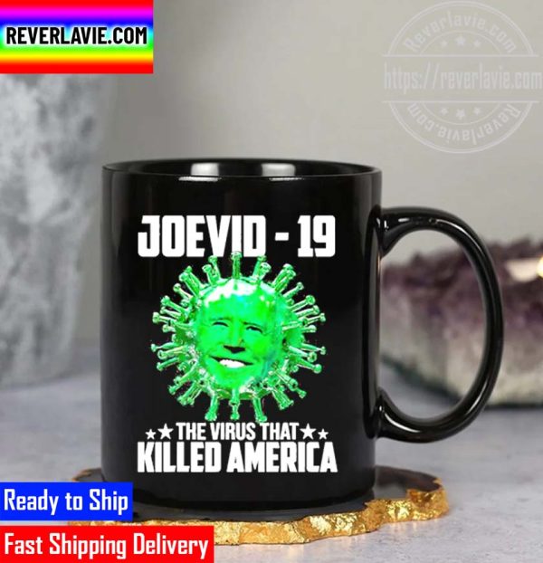 Joevid-19 The Virus That Killed America Funny Anti Biden Mug