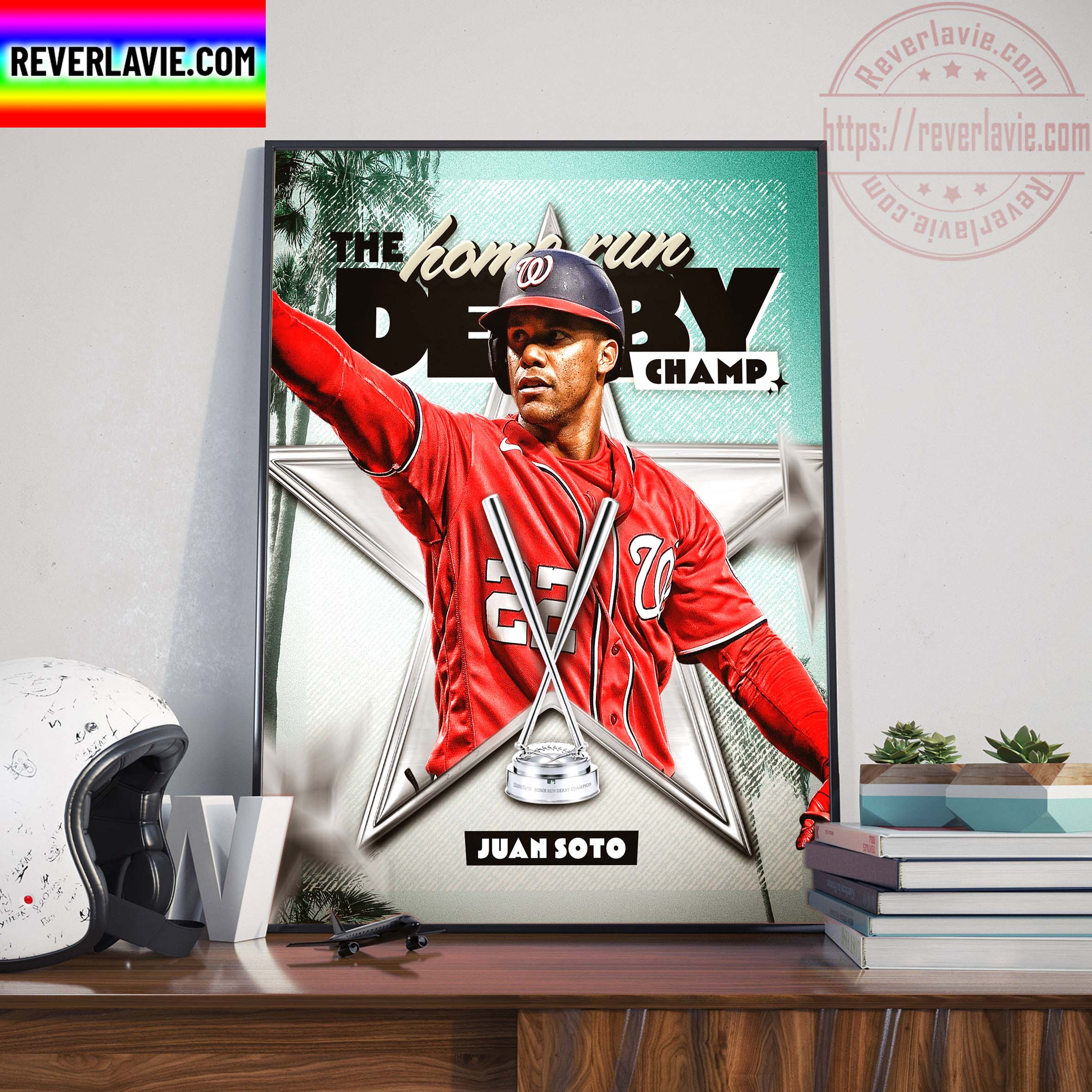 Juan Soto Wins The 2022 Home Run Derby Champions Home Decor Poster Canvas Juan Soto Wins The 2022 Home Run Derby Champions Home Decor Poster Canvas