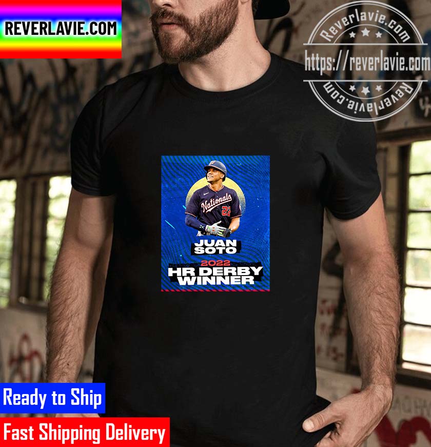 Juan Soto Wins The 2022 Home Run Derby Winner Unisex T-Shirt Juan Soto Wins The 2022 Home Run Derby Winner Unisex T-Shirt