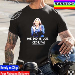 Kamala Harris We Did It Joe Unisex T-Shirt
