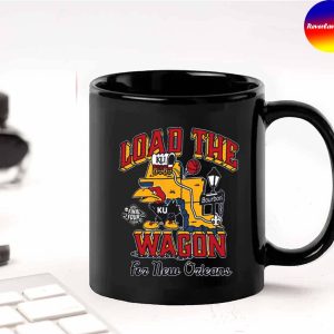 Kansas Jayhawks Load The Wagon For New Orleans 2022 Mug