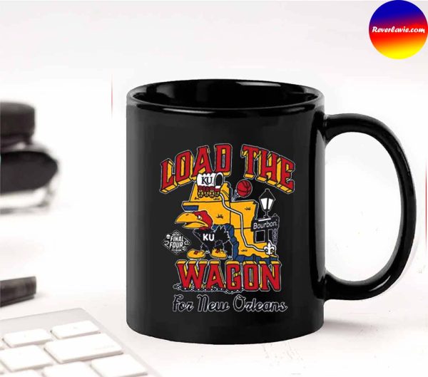 Kansas Jayhawks Load The Wagon For New Orleans 2022 Mug