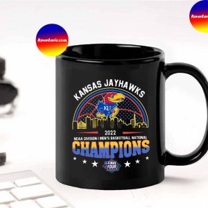 Kansas Jayhawks National Champions 2022 NCAA Mug