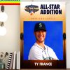 LA All Star Game 2022 American League Ty France All-Star Addition Home Decor Poster Canvas