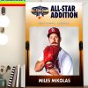LA All Star Game 2022 National League Miles Mikolas All-Star Addition Home Decor Poster Canvas