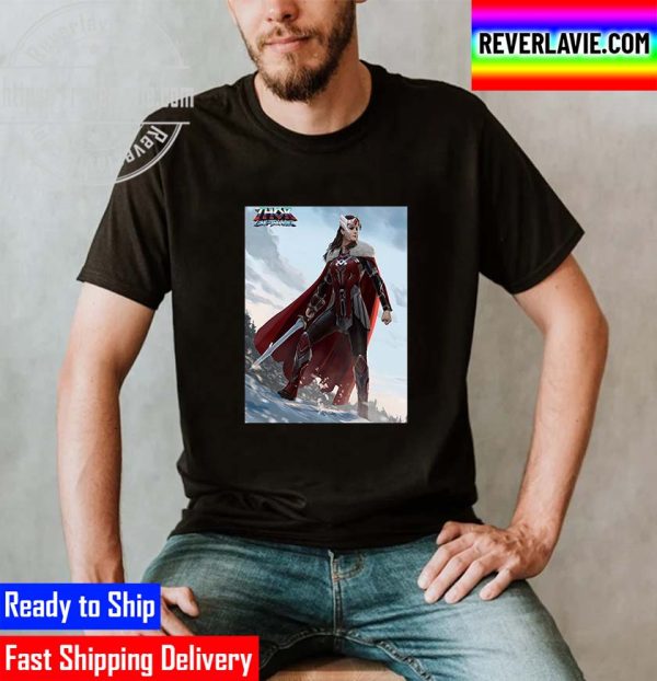 Lady Sif In Thor Love And Thunder Fan Art Unisex T-Shirt