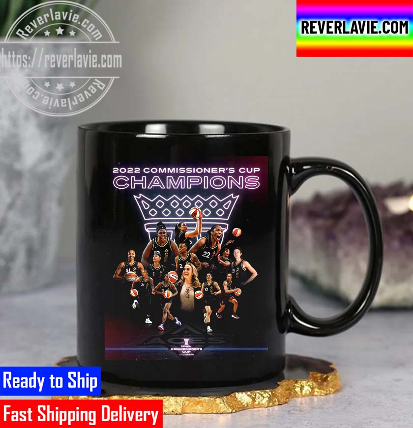 Las Vegas Aces Are 2022 Commissioner's Cup Champions Mug Las Vegas Aces Are 2022 Commissioner's Cup Champions Mug